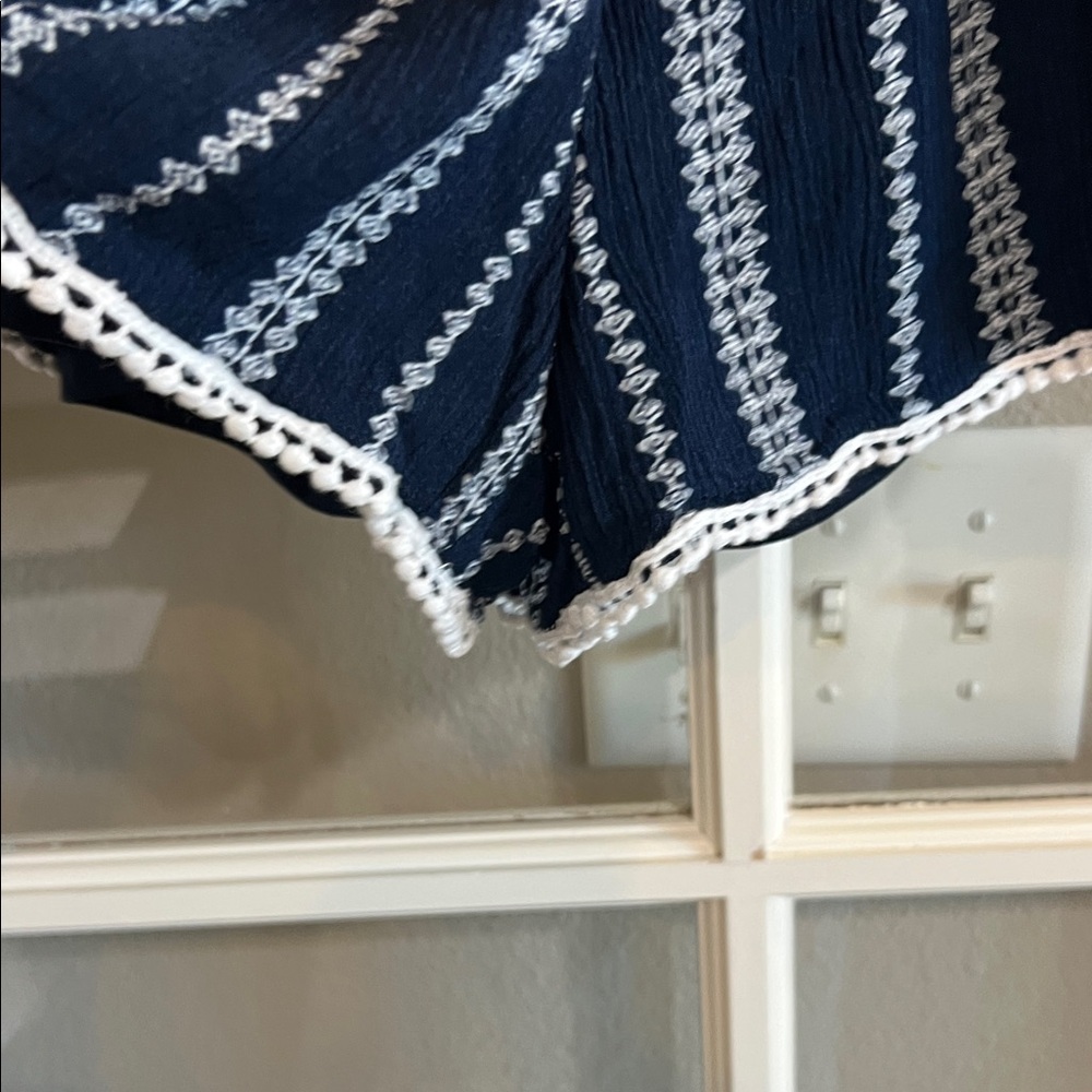 Lulu's Navy and White Striped Jumpsuit - Picture 3 of 10